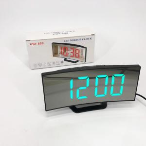 Годинник настільний VST-899-4 USB з зеленим циферблатом, Електронний настільний годинник light
