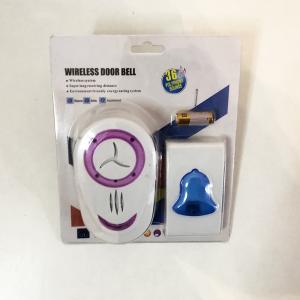 Безпровідний дверний дзвінок від розетки 220V Luckarm Intelligent A8853 Purple