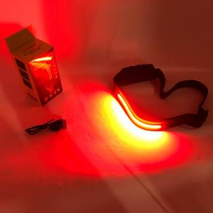 LED Ліхтар налобний BL-W689-LM+2COB (white+red) датчик руху, Ліхтарик на голову із зарядкою