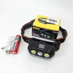 Ліхтар налобний акумуляторний KX-215-LED-2COB, світлодіодний налобний ліхтар для нічних прогулянок