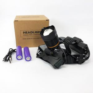 Ліхтар налобний PLD-8059-P50-UV, потужний акумуляторний ліхтарик налобний, налобний ліхтар яскравий