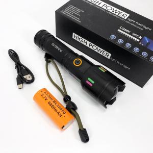 Ліхтар NIGHT VISION FLUORESCENCE X83 WHITE LASER PM30-TG, світлодіодний ручний акумуляторний портативний