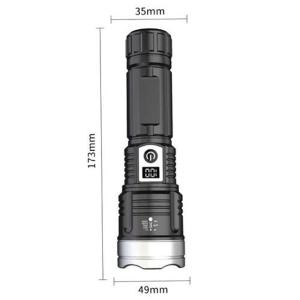 Ліхтар PLD-008 WHITE LASER LED PM10-TG, power bank, Ліхтарик тактичний акумуляторний ручний
