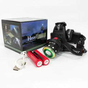 Ліхтар налобний Police T105-T6+COB акумуляторний, водонепроникний ліхтарик, головний ліхтарик