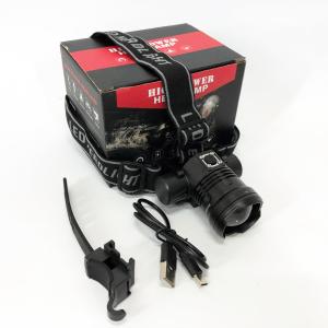 Ліхтар налобний PLD-5835-P50 з велокріпленням, ліхтар акумуляторний для риболовлі, водонепроникний