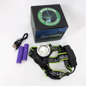 Ліхтар налобний PLD-A7-XPE-UV, Ліхтар акумуляторний для риболовлі, Світлодіодний ліхтар на лоб