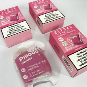 Elf Bar Pi9000. Малина Лимон (Pink Lemon)