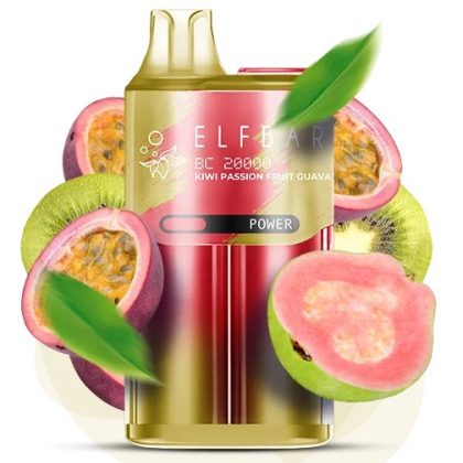 Elf Bar BC20000 5%. Ківі Маракуя Гуава (Kiwi Passion Fruit Guava)