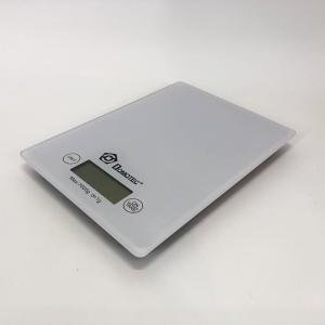 Ваги кухонні DOMOTEC MS-912 Glass, електричні кухонні ваги, точні кухонні ваги. Колір: білий