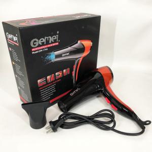 Фен GEMEI GM-1766 2600Вт, фен для голови, жіночий фен для волосся, фен сушка Orange
