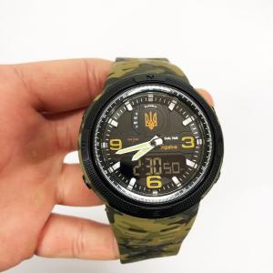 Годинник наручний чоловічий SKMEI 5561/1655CMGNBK, Військовий тактичний годинник