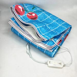 Електропростирадло електричне простирадло з підігрівом Electric Blanket 170х150см блакитна клітина