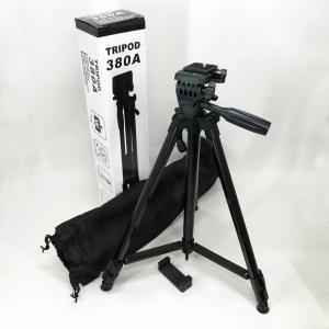 Штатив для камери, телефону, трипод, тринога TriPod 380A 0.50-1.35м, Штатив розкладний для фото