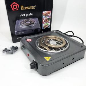 Електроплита Domotec MS-5531, електроплита настільна одноконфоркова, електроплита для дачі. Колір: сірий