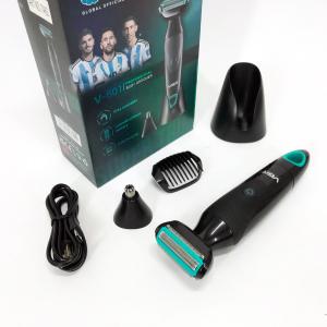 Акумуляторна електробритва для стрижки VGR V-601 від USB бритва електрична з професійною насадками