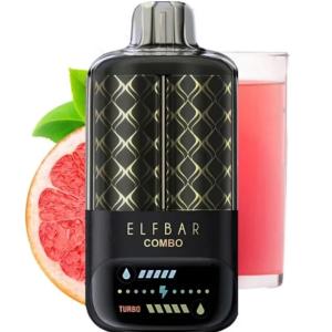 ELF BAR COMBO 25000. Перемикання смаків. Рожевий Лимонад / Грейпфрут (Pink Lemonade / Grapefruit)