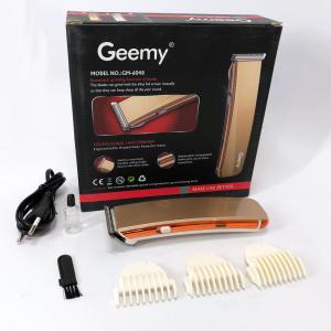 Машинка для стрижки GEMEI GM-6048, Машинка для стрижки домашня, електробритва для голови. Колір: золотий