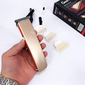 Машинка для стрижки GEMEI GM-6048, Машинка для стрижки домашня, електробритва для голови. Колір: золотий