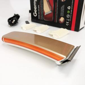Машинка для стрижки GEMEI GM-6048, Машинка для стрижки домашня, електробритва для голови. Колір: золотий