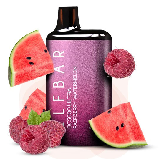 Elf Bar BC5000 Ultra. Малина Кавун (Raspberry Watermelon)