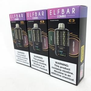 ELF BAR COMBO 25000. Перемикання смаків. Яблуко / Соковитий Персик (Apple / Juicy Peach)