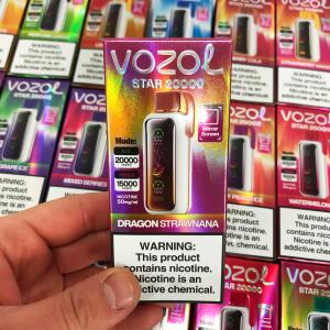 Vozol Star 20000. Пітайя Полуниця Банан (Dragon Strawnana)