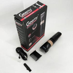 Акумуляторна машинка для стрижки волосся Gemei GM-6042, окантувальна машинка Black