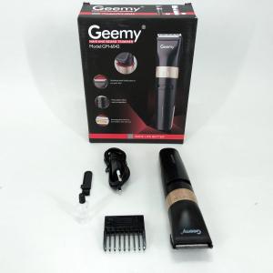 Акумуляторна машинка для стрижки волосся Gemei GM-6042, окантувальна машинка Black