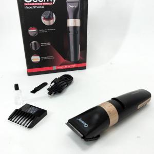 Акумуляторна машинка для стрижки волосся Gemei GM-6042, окантувальна машинка Black
