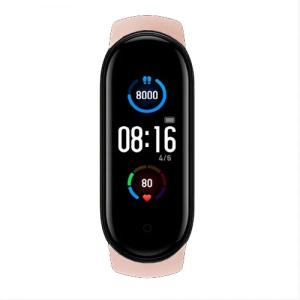 Смарт браслет M5 Smart Bracelet Фітнес трекер Watch Bluetooth. Колір рожевий