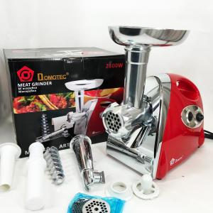 М'ясорубка електрична із соковижималкою Domotec MS-2019 2400W. Колір: червоний