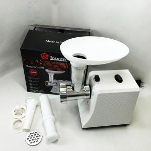 М'ясорубка електрична Domotec R3391 2000Вт, Потужна компактна м'ясорубка для дому 3 в 1