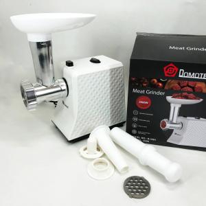 М'ясорубка електрична Domotec R3391 2000Вт, Потужна компактна м'ясорубка для дому 3 в 1
