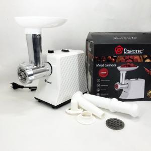 М'ясорубка електрична Domotec R3391 2000Вт, Потужна компактна м'ясорубка для дому 3 в 1