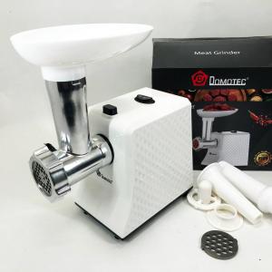 М'ясорубка електрична Domotec R3391 2000Вт, Потужна компактна м'ясорубка для дому 3 в 1