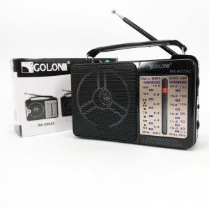 Портативний радіоприймач всехвильовий GOLON RX-607 AC, переносний приймач FM, FM-приймачі