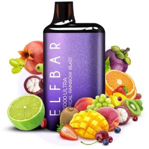Elf Bar BC5000 Ultra. Тропічний вибух (Tropical Rainbow Blast)