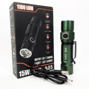 Тактичний ліхтар Bailong A05-3XP, Ліхтарик для тактичного використання, Алюмінієвий ліхтар