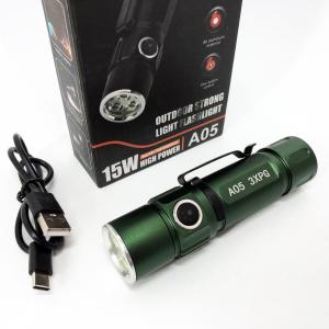 Тактичний ліхтар Bailong A05-3XP, Ліхтарик для тактичного використання, Алюмінієвий ліхтар