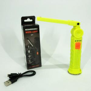 Ліхтар поворотний Worklight G51-LED-COB з магнітом та гаком, Кемпінговий складаний ліхтар