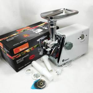М'ясорубка із соковижималкою Domotec MS-2018 2500Вт White