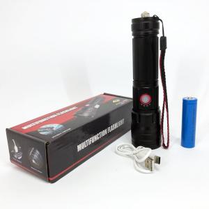 Ліхтарик кишеньковий світлодіодний Police BL-6525-GT100 з ремінцем та функцією зуму