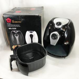 Аерофритниця Мультипіч Аерогриль Domotec MS-3220 1300Вт 4.5л Безмасляна з Таймером Black
