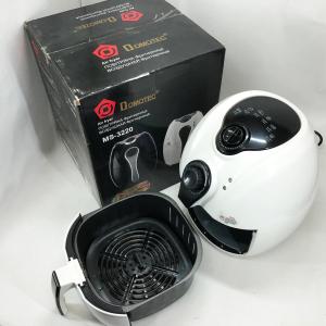Аерофритниця Мультипіч Аерогриль Domotec MS-3220 1300Вт 4.5л Безмасляна з Таймером White