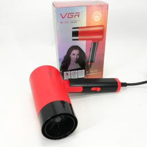 Фен із складною ручкою для волосся VGR V-426 2000Вт, Стильний фен для укладання волосся Red