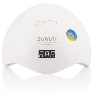 Лампа SUNUV SUN 5 PLUS 48W WHITE UV/LED для полімеризації, Професійна лампа для нігтів з таймером