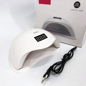 Лампа SUNUV SUN 5 PLUS 48W WHITE UV/LED для полімеризації, Професійна лампа для нігтів з таймером