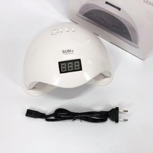 Лампа SUNUV SUN 5 PLUS 48W WHITE UV/LED для полімеризації, Професійна лампа для нігтів з таймером