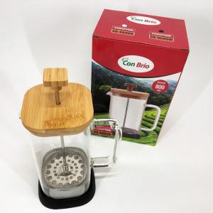 Френч-прес Con Brio CB-6680W 800 мл, Френч-прес з ручкою, Френч-прес для кави, Френч-прес для чаю