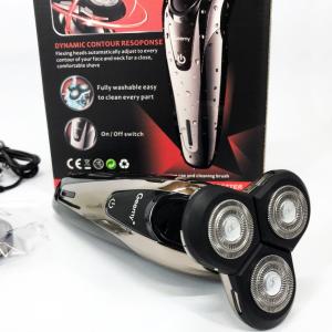 Електробритва Gemei GM-7720 - професійна, бездротова, потужна чоловіча бритва з головками, що плавають